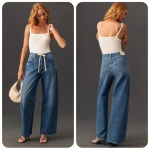 Citizens of Humanity Brynn Drawstring Wide-Leg Jeans Size 29​